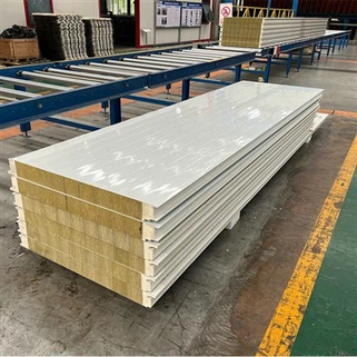 কালার স্টিল রক উল স্যান্ডউইচ প্যানেল